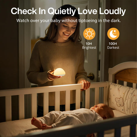 JolyWell charges quickly via USB-C for uninterrupted night duty.