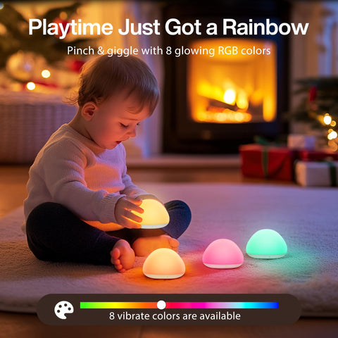 JolyWell color-mode breathing effect adds a calming bedtime rhythm.
