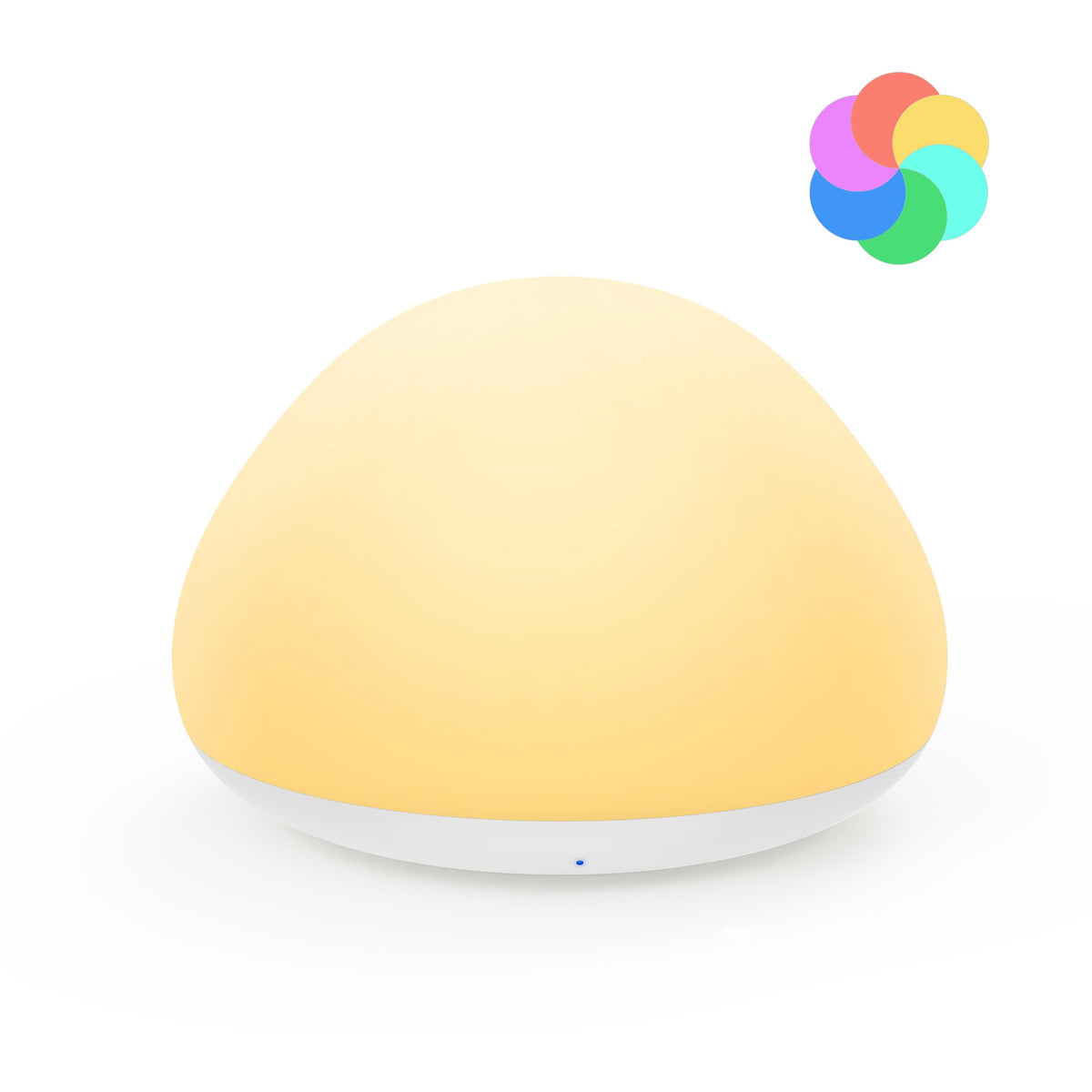 JolyWell baby night light with soft silicone glow for calm night feeds.