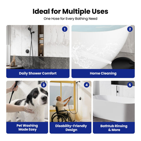 JOMOO easy-installation kit with washers and tape enables quick setup.
