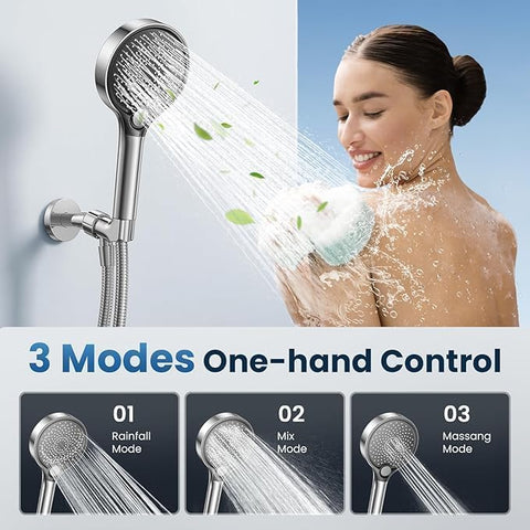 JOMST water-efficient design keeps pressure while saving water and energy.