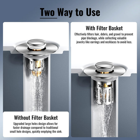 JOMSTHOME all-metal stopper with brass core illustrates durable, long-lasting construction