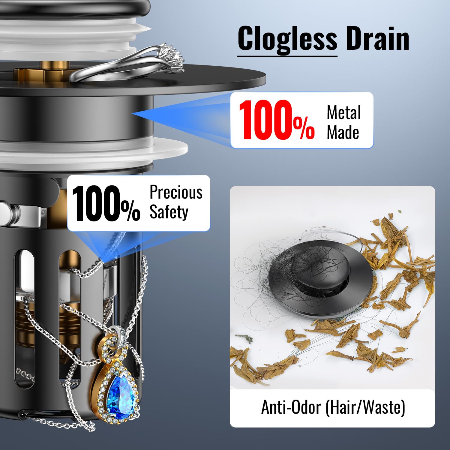 JOMSTHOME durable brass core assembly supports long-lasting performance.