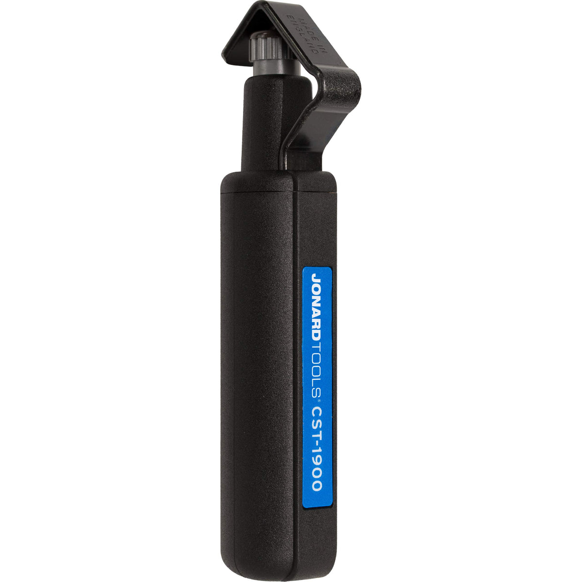 Jonard Tools CST-1900 end strip for round cables, enabling precise jacket removal.