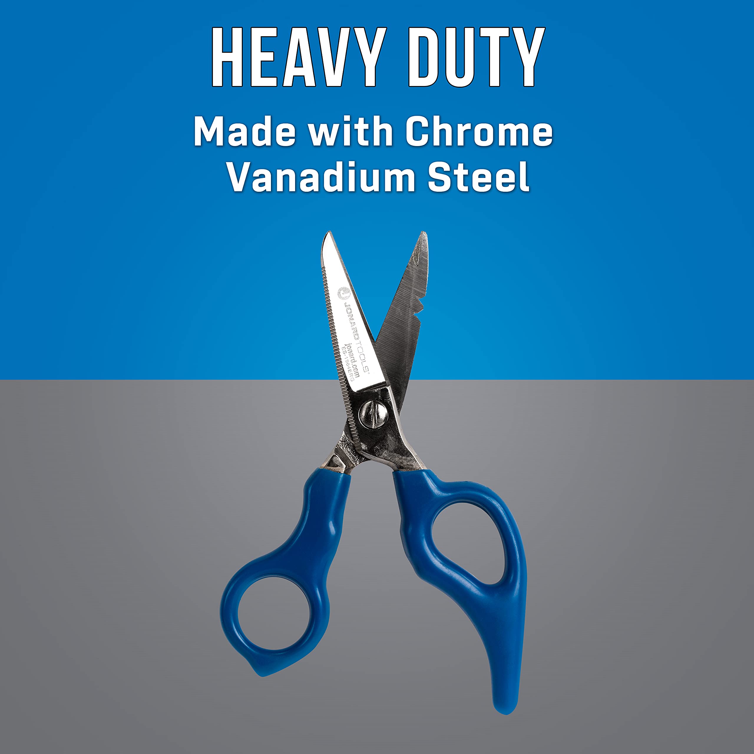 Jonard Tools ES-1964ERG ergonomic handles reduce fatigue during long installations.