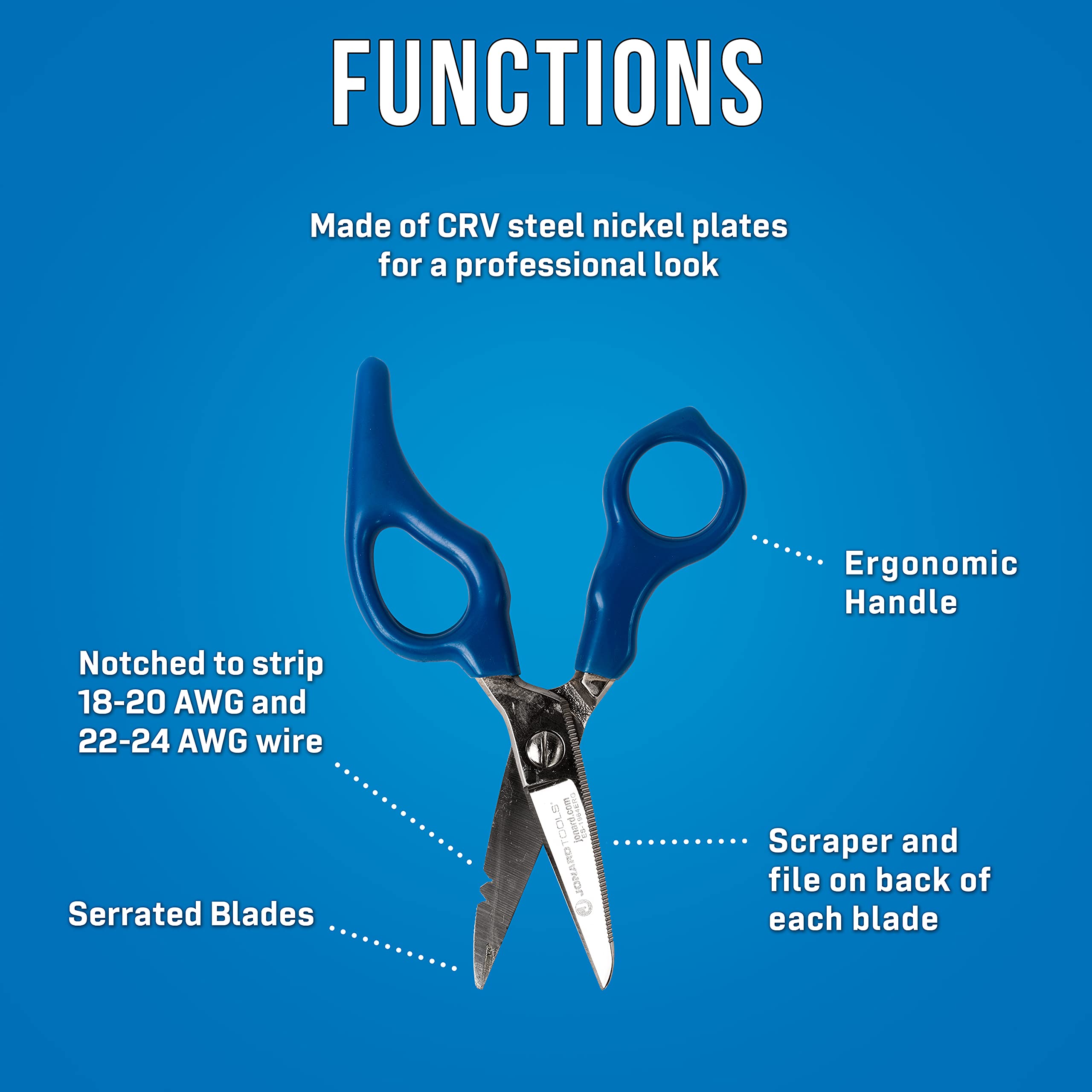 Jonard Tools ES-1964ERG on-site use showing versatility in wiring tasks.