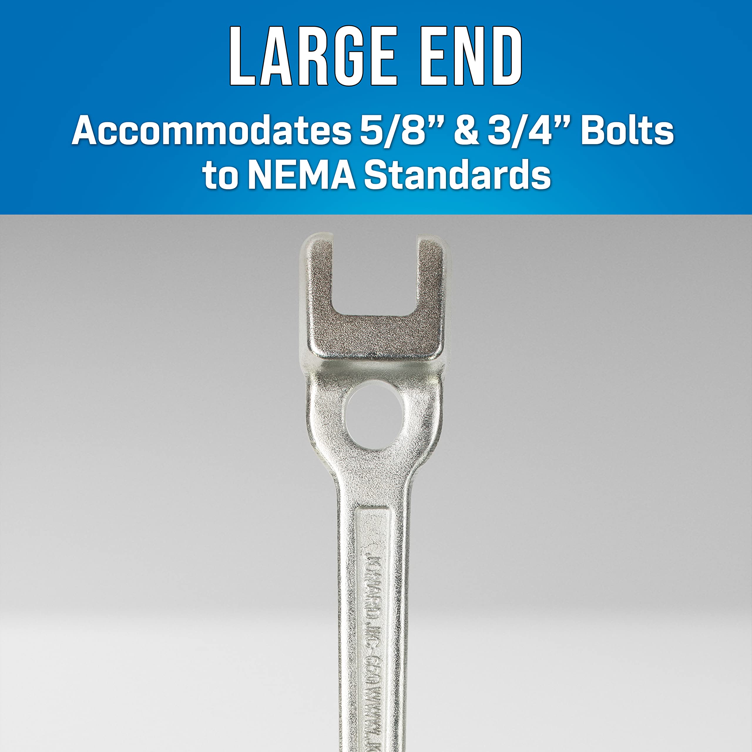 Jonard Tools JIC-650 oval hole aids pole step turning during pole work