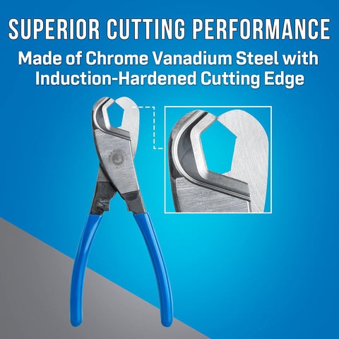 Jonard Tools JIC-755 induction-hardened cutting edges for strength