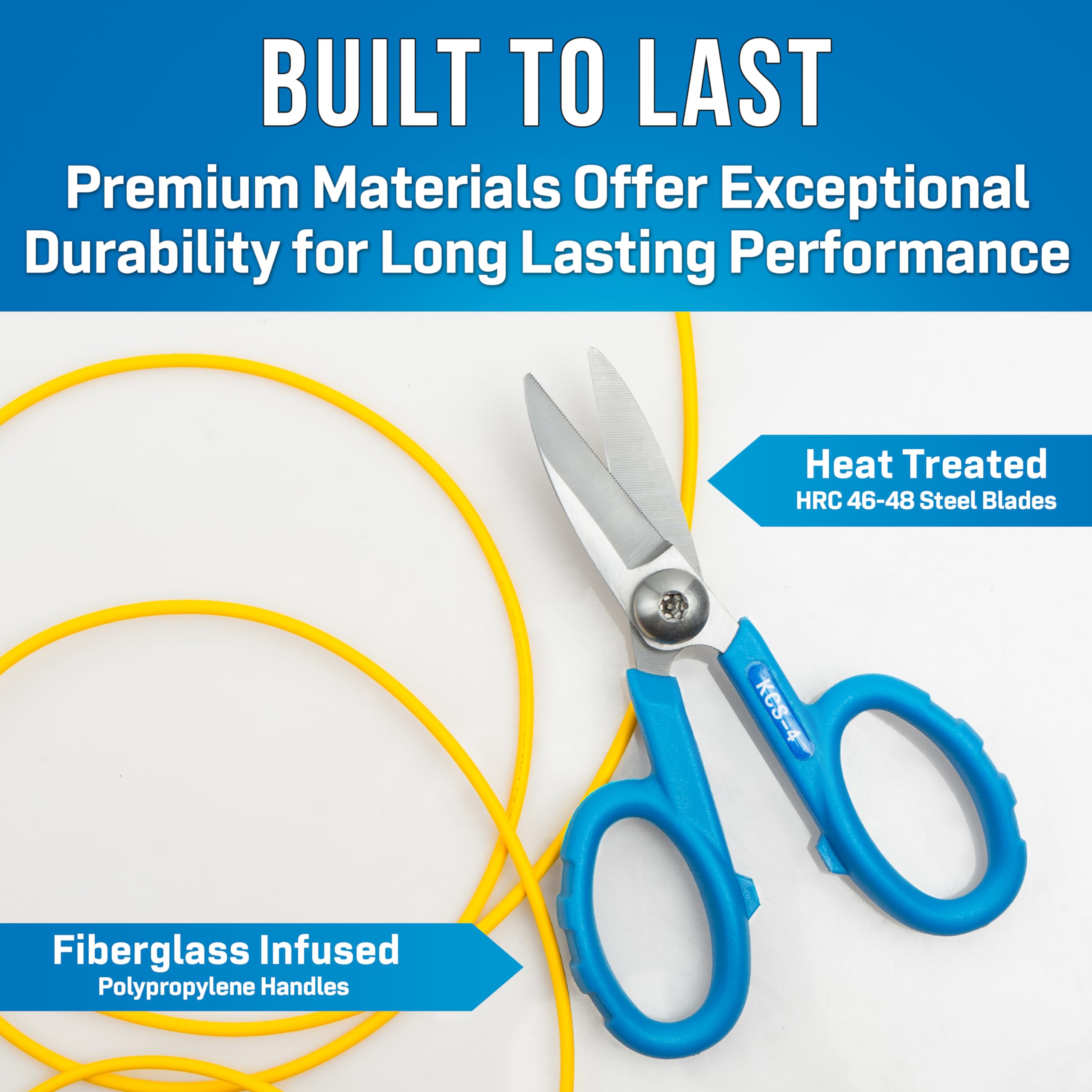 Jonard Tools KCS-4 cutting kevlar insulation sample safely