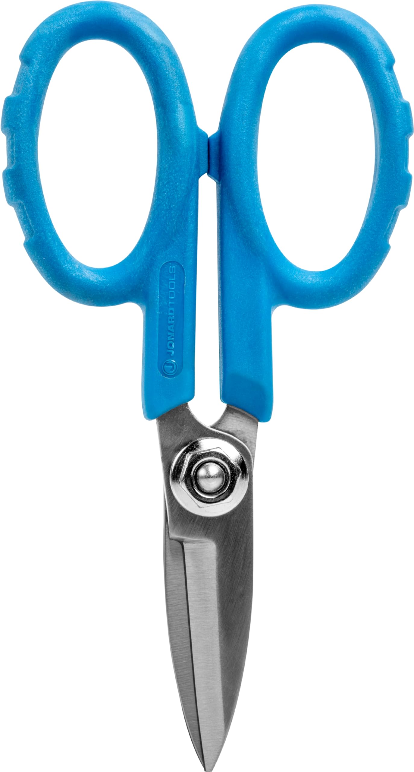 Jonard Tools KCS-4 kevlar cutting shears blade close-up for precise cuts