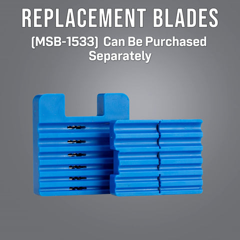 Portable and compact MS-6 fits in a toolkit for field use.