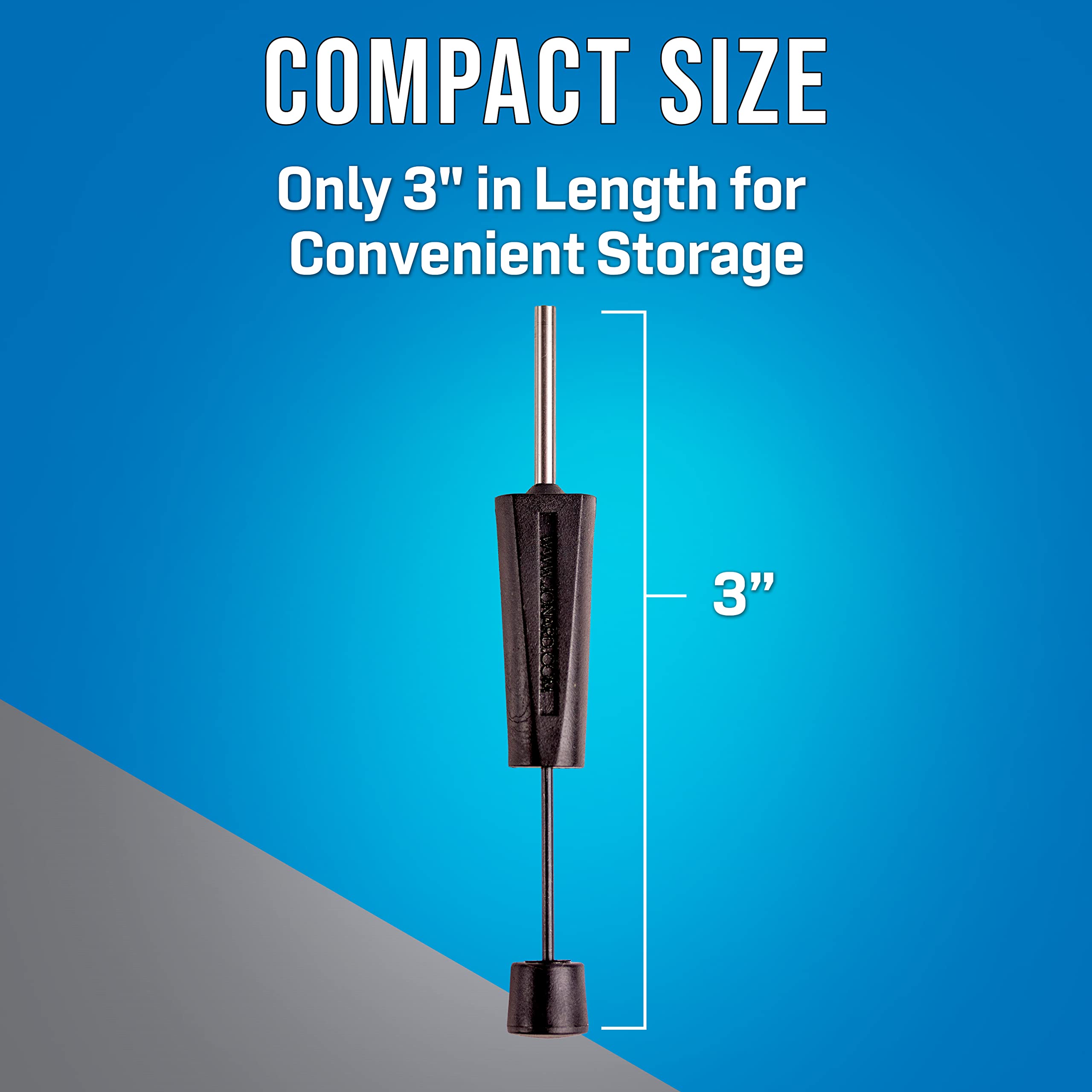 Jonard Tools R-5926 fits in a compact 3-inch tool pouch.