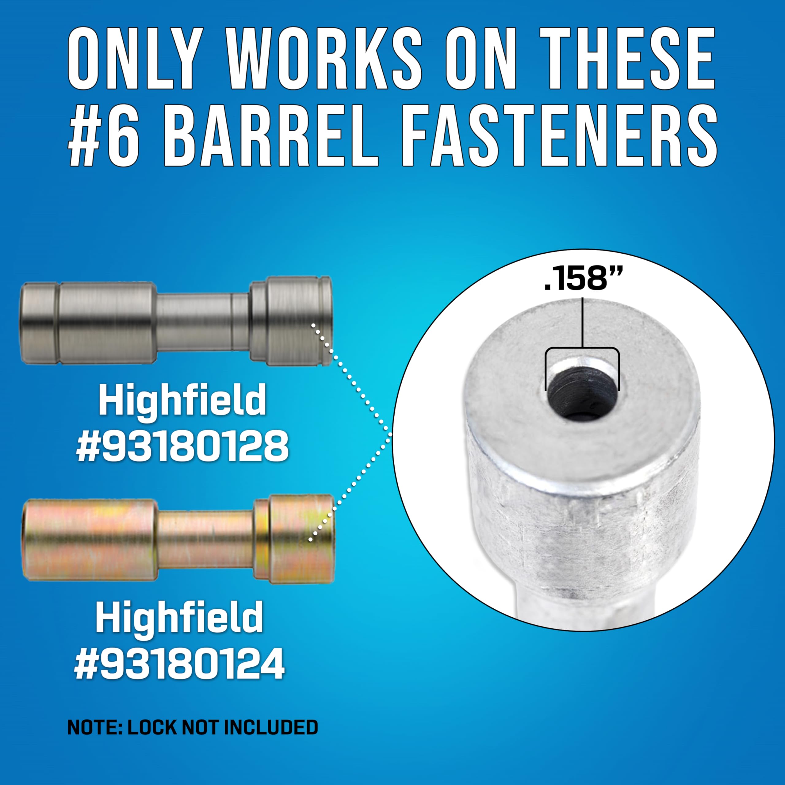 Jonard Tools TTBW-158 close-up of precision barrel lock plunger