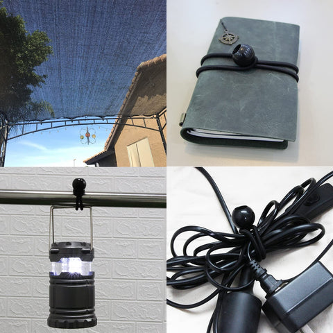 Joneaz ball bungee cords heavy-duty ball closure supports rugged outdoor use