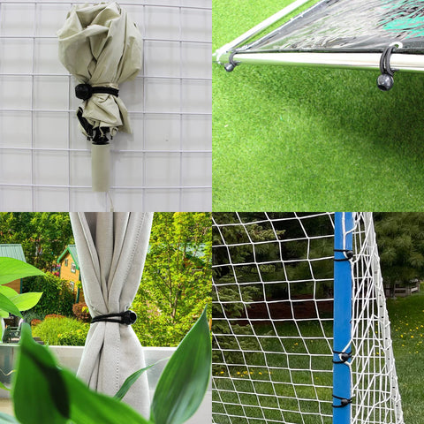 Joneaz 9-inch bungee cords resist harsh weather on outdoor jobs