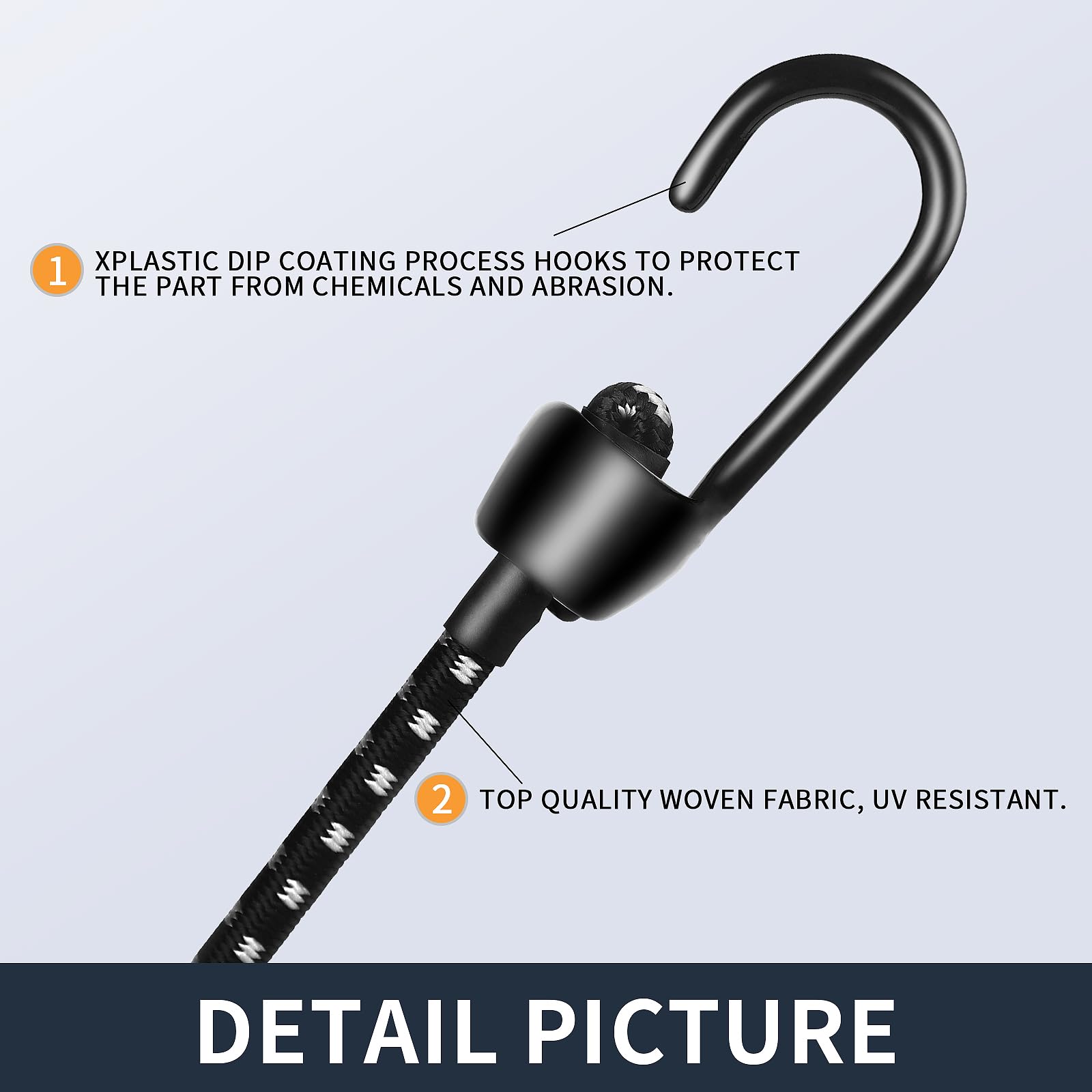 Joneaz premium hooks plastic and metal ready for quick attachment