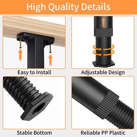 Jonkehai easy installation with included screws for quick setup.