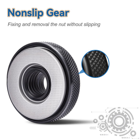 JonPhoe non slip side gears enable fast installation