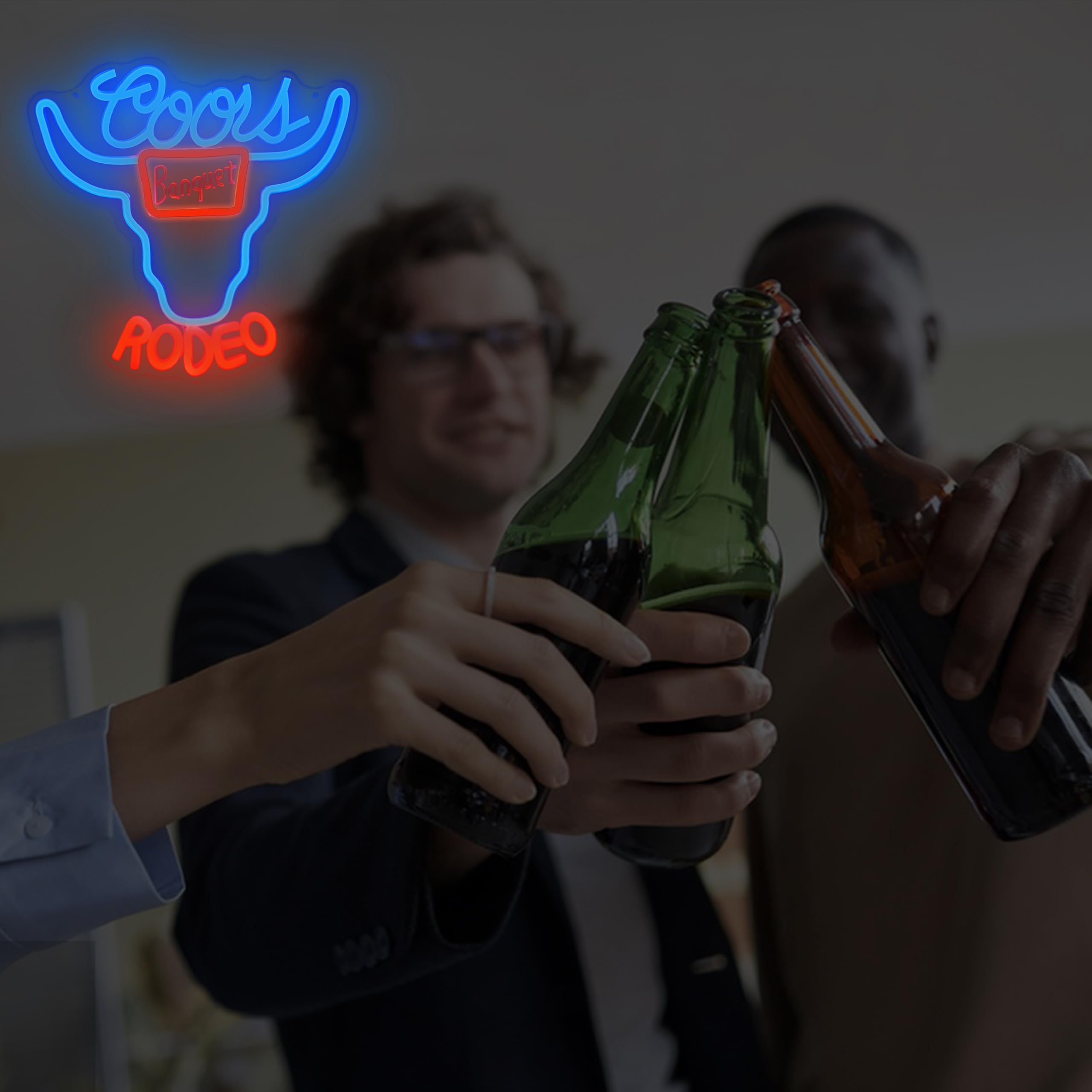JooeTuu Beer Neon Sign provides pub illumination for bars