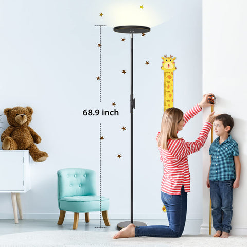 JOOFO black and gold finish adds modern style to any room.