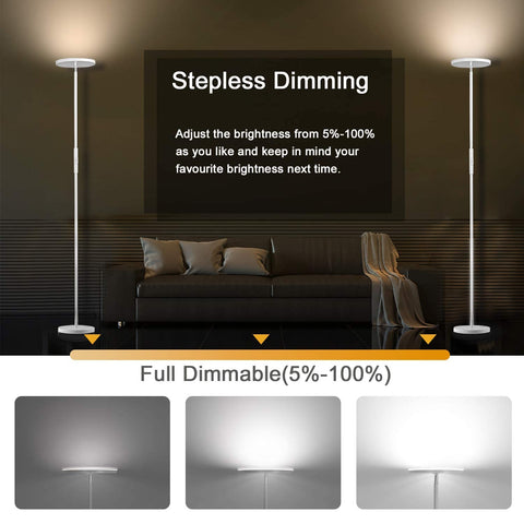JOOFO three color temperatures cover warm to cool lighting