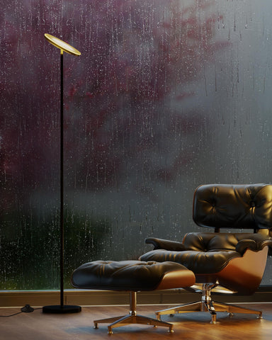 JOOFO high-CRI lamp preserves true colors for vivid visuals in bedrooms and living rooms.