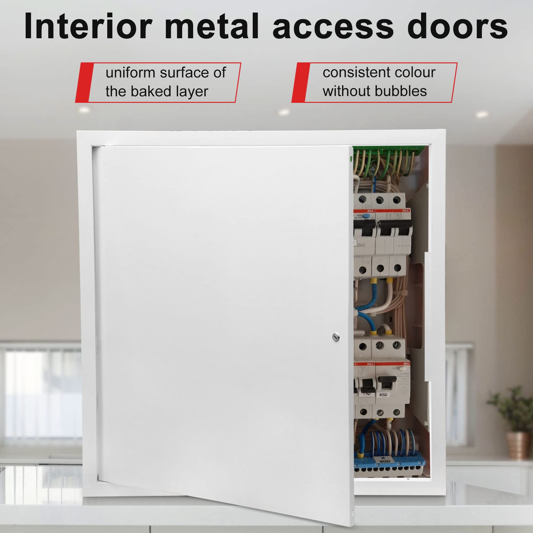 Joogto aluminium with galvanised steel door resists rust