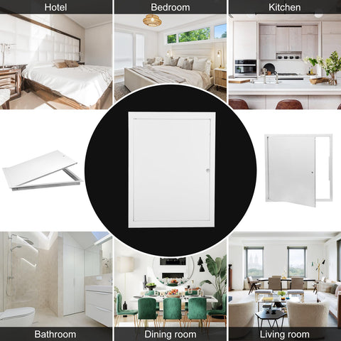 Joogto galvannealed steel door resists rust for long-lasting interior use.