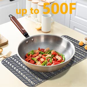 JOOKKI silicone sink mat conforms to sink sides for a snug fit.