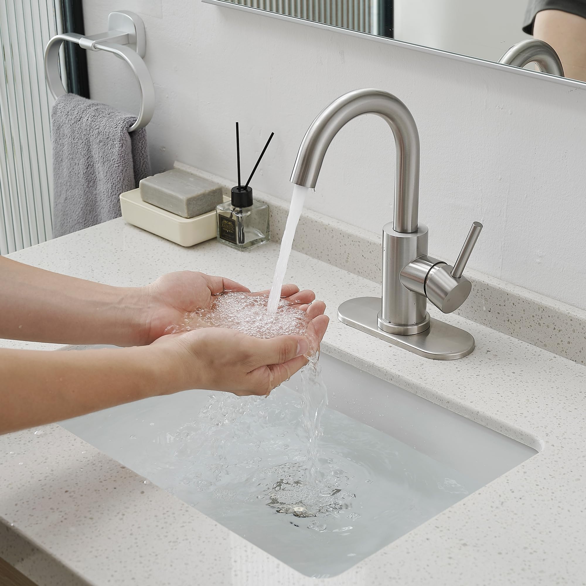 JOOM soft-flow ABS aerator delivers steady laminar water stream