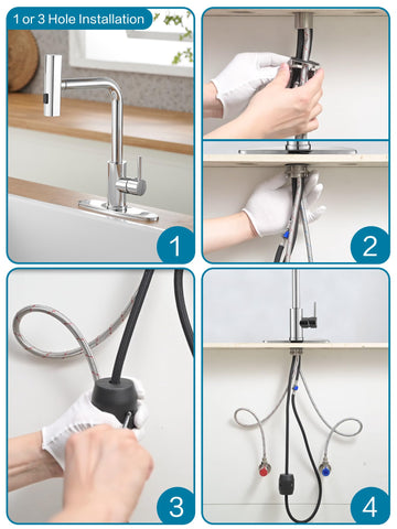 JOOM easy-install design saves time and avoids professional plumbing.
