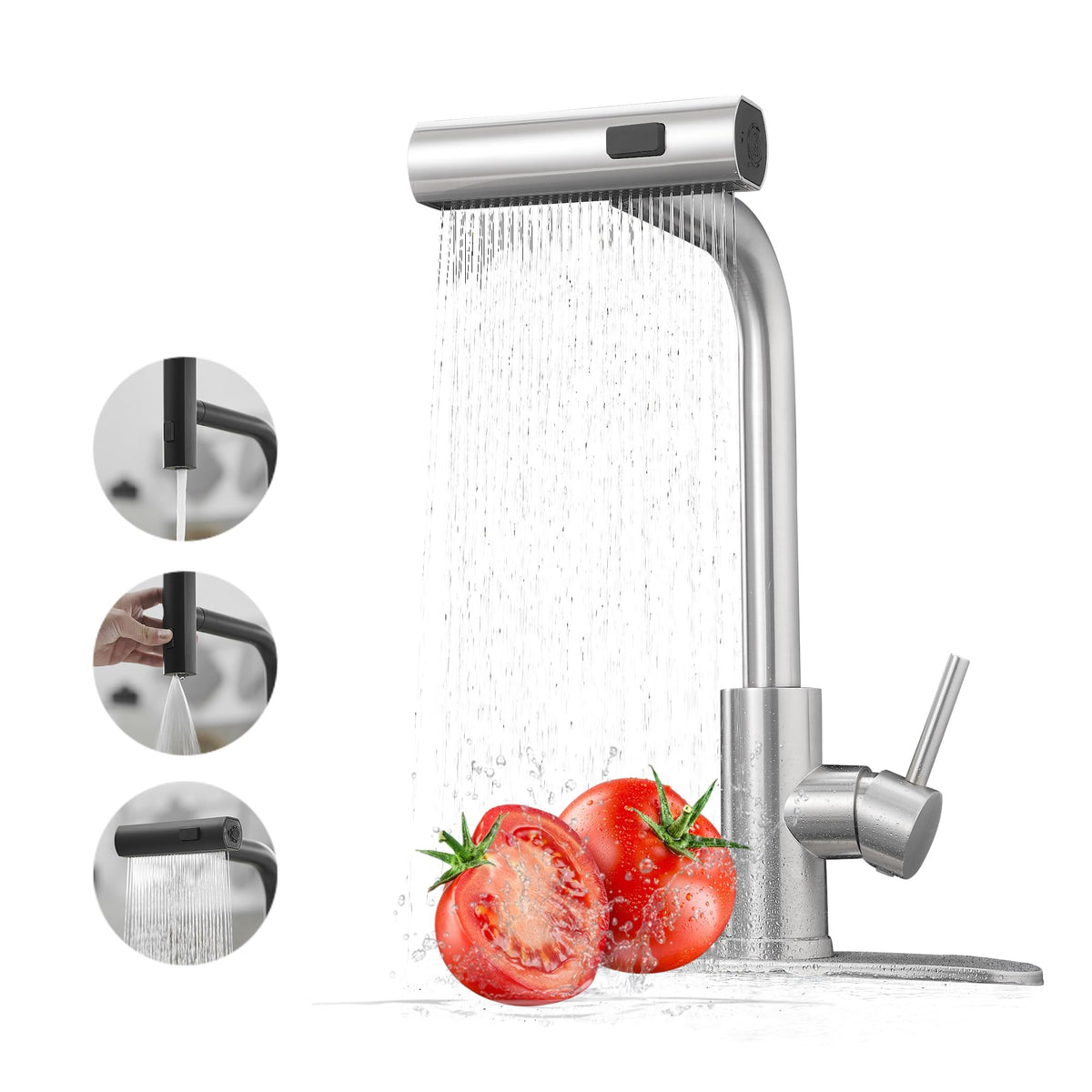 JOOM kitchen faucet pull-down sprayer for versatile cleaning and precise control