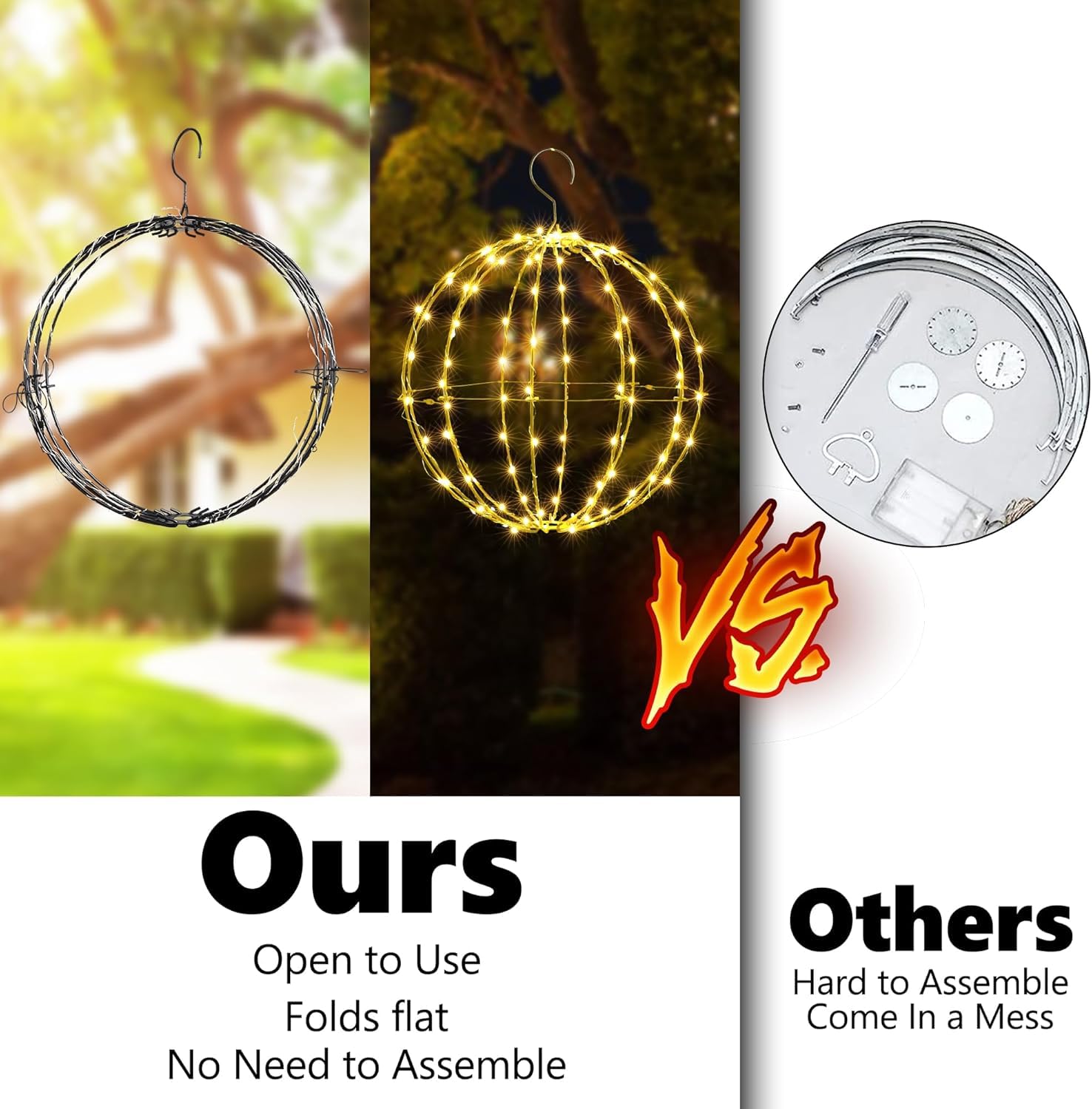 Joomer 8 modes with memory for versatile lighting.