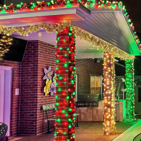 Joomer front-yard garden illumination with colorful outdoor lighting