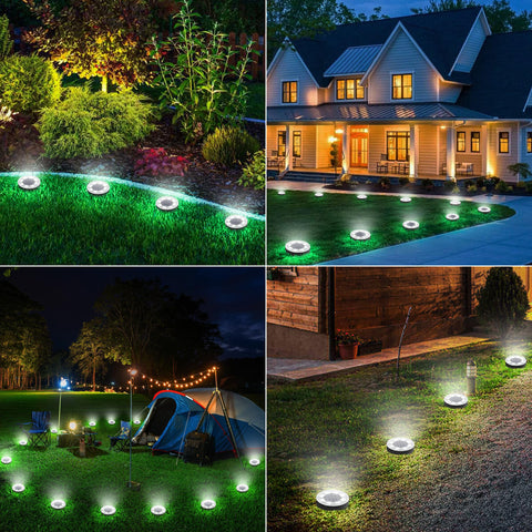 Joomer Solar Ground Lights line driveways for safer nighttime access.