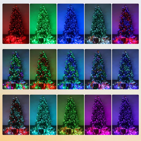 Joomer tree illumination for outdoor decor and festive ambience