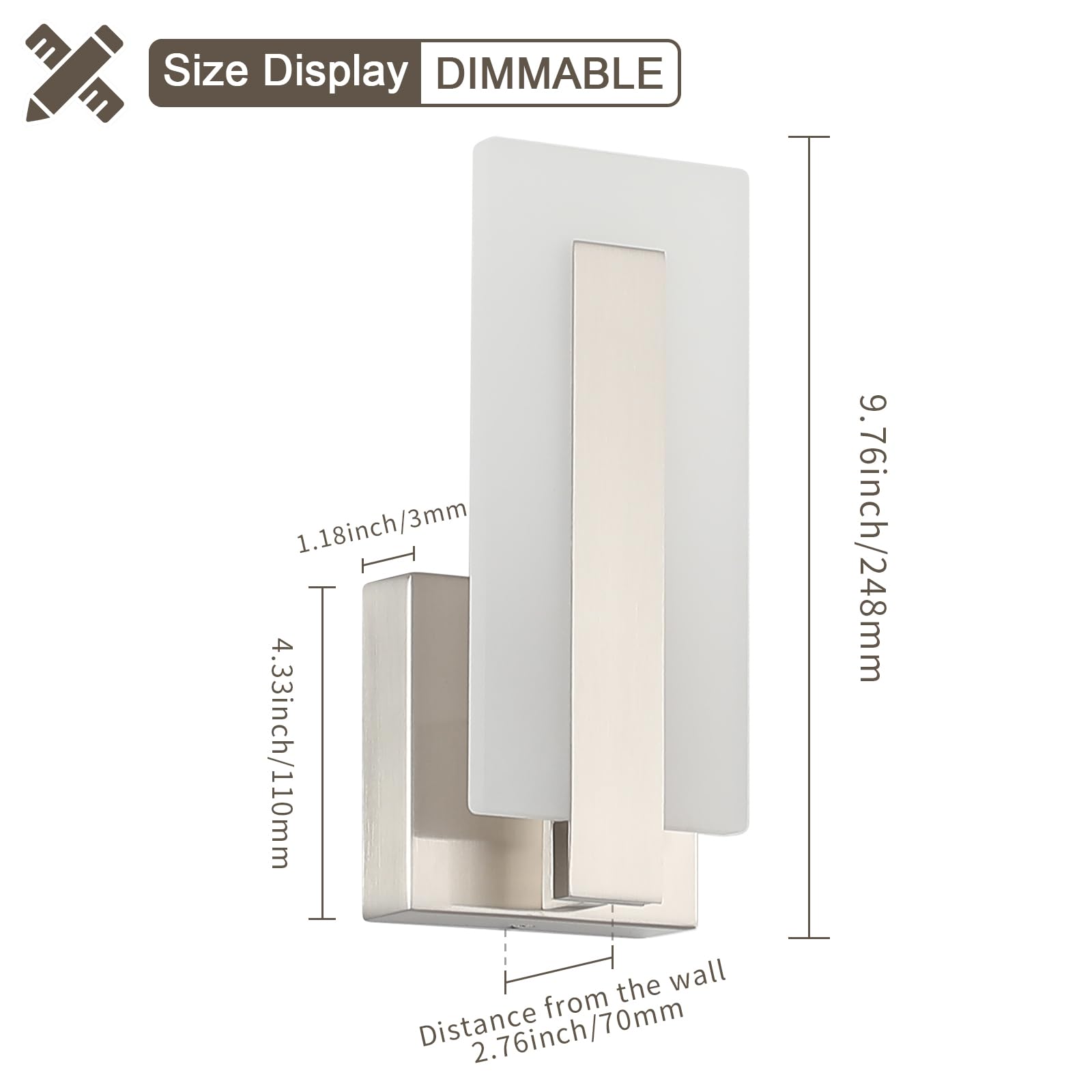Joosenhouse bedroom ambiance: sconces deliver gentle glow beside the bed.