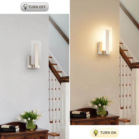 Joosenhouse hallway lighting creates a welcoming entry with contemporary style.