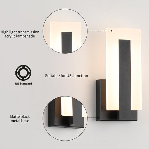 Joosenhouse up-down wall light highlights artwork with durable metal construction.