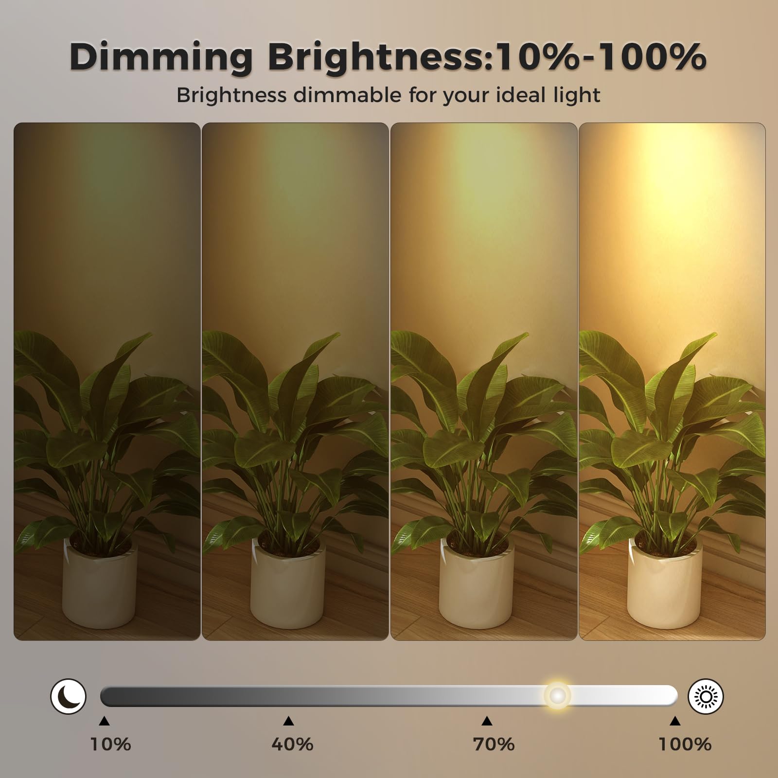 JOOSENLUX Spot Light adjustable arm highlights artwork with precise positioning