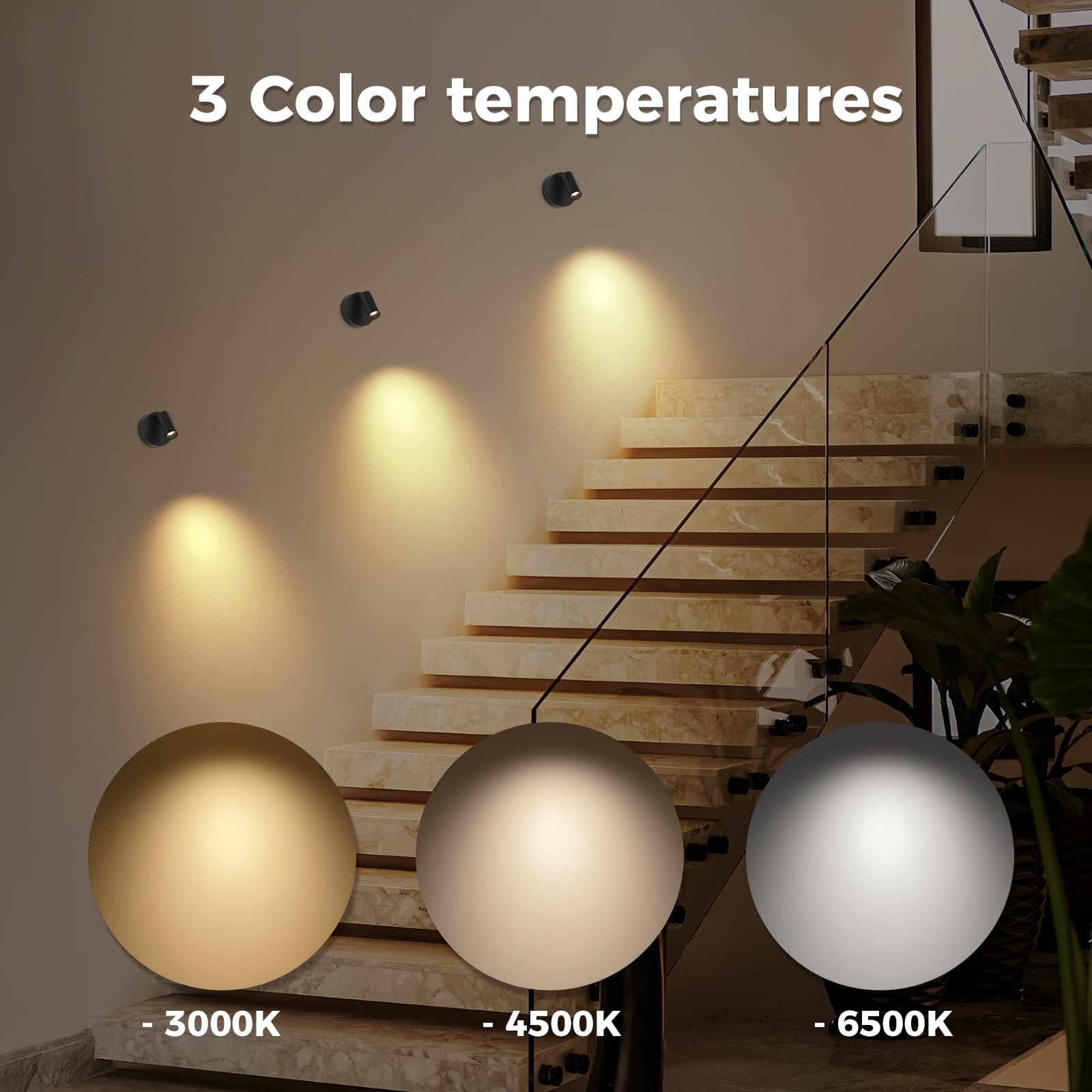 JOOSENLUX Spot Light black finish blends with modern decor