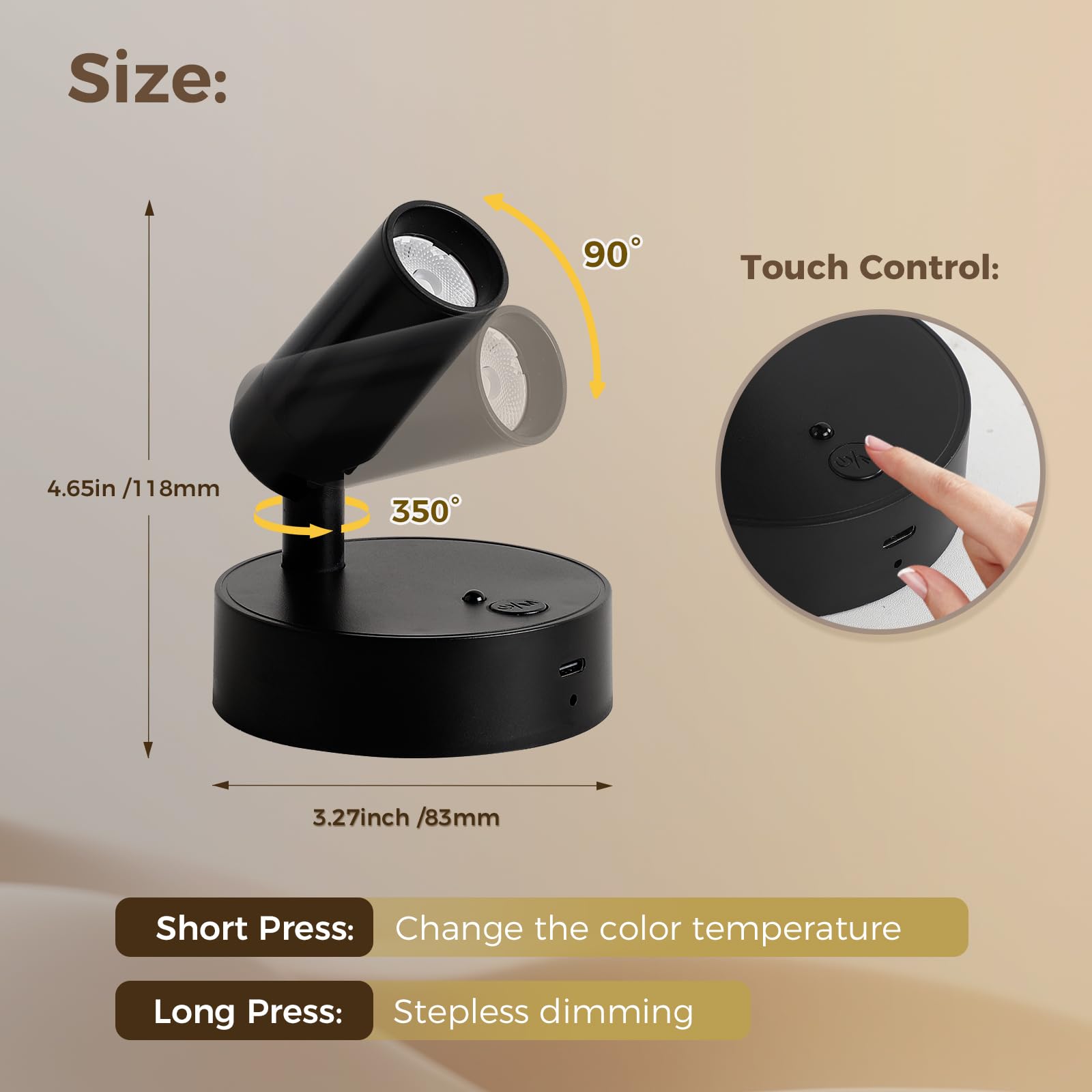 JOOSENLUX Spot Light dimmable LED delivers glare-free ambience