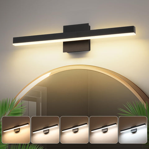 Joossnwell vanity light over mirror 23.62 inch with even illumination for grooming