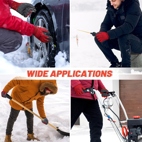 Joottuan freezer gloves provide strong grip when handling tools.