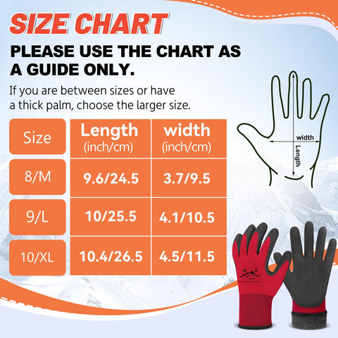 Ideal for snow shoveling and winter outdoor chores with Joottuan gloves.