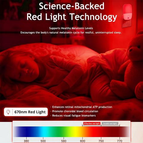 JOPCPIE adjustable brightness night light with three levels