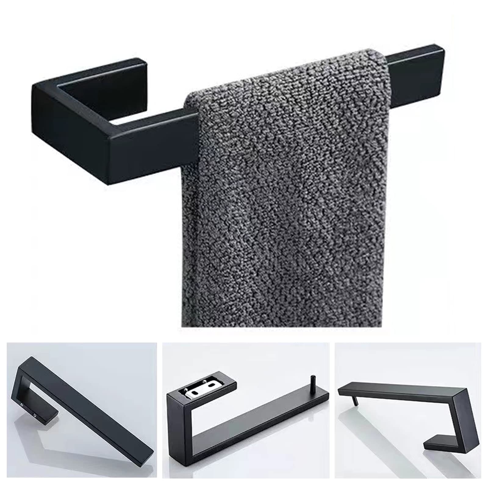 JOPOFI SUS304 stainless steel towel holder resists humidity and corrosion.