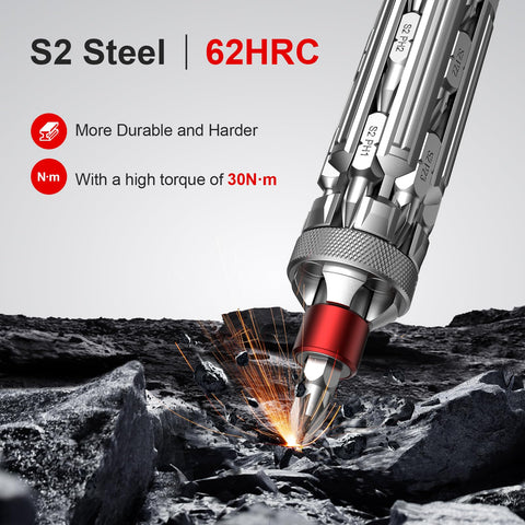 JOREST torx bits T15H-T25H for secure fasteners.
