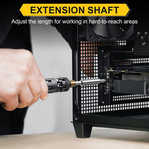 JOREST 360-degree rotation aids effortless screw turning