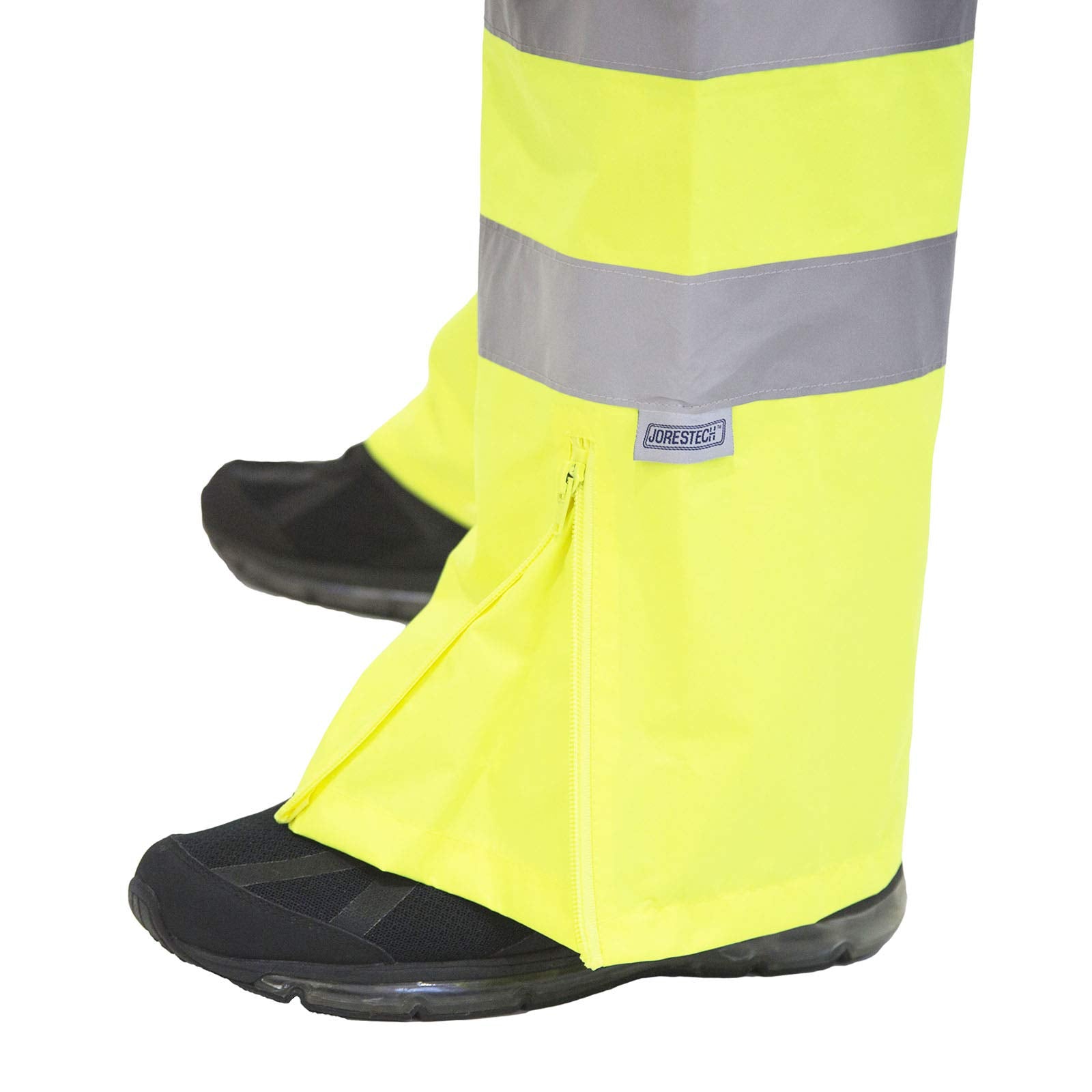 Adjustable ankle openings allow quick fit over boots and seal protection.